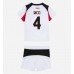 AC Milan Samuele Ricci #4 Bortedraktsett Barn 2025-26 Korte ermer (+ Korte bukser)